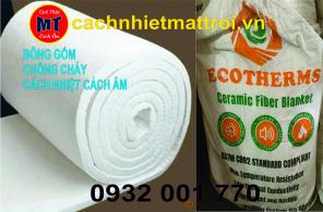 Bông Ceramic Dạng Cuộn ECOTHERMS 1260 HP – Giải Pháp Cách Nhiệt Chịu Nhiệt Cao Hiệu Quả 
